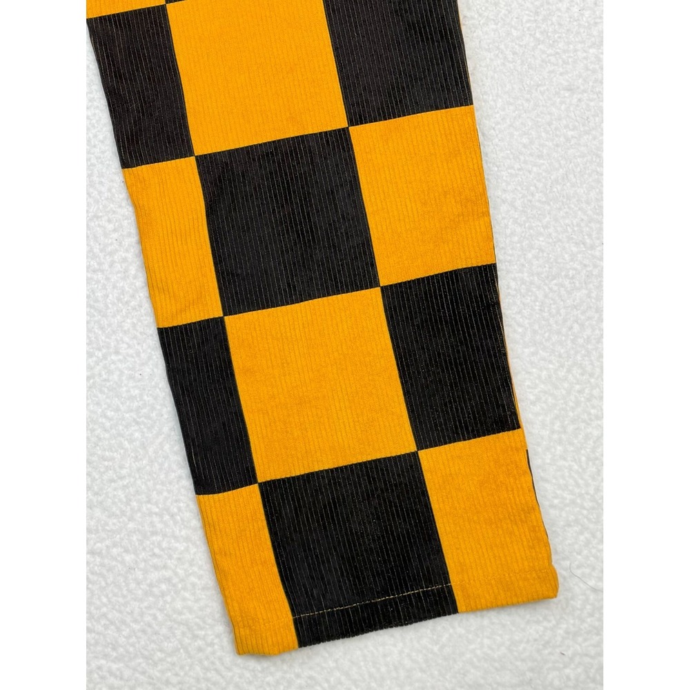 Dumbgood Garfield Corduroy Pants Womens Large Fits 34x30 - Checkered - READ - Picture 9 of 16